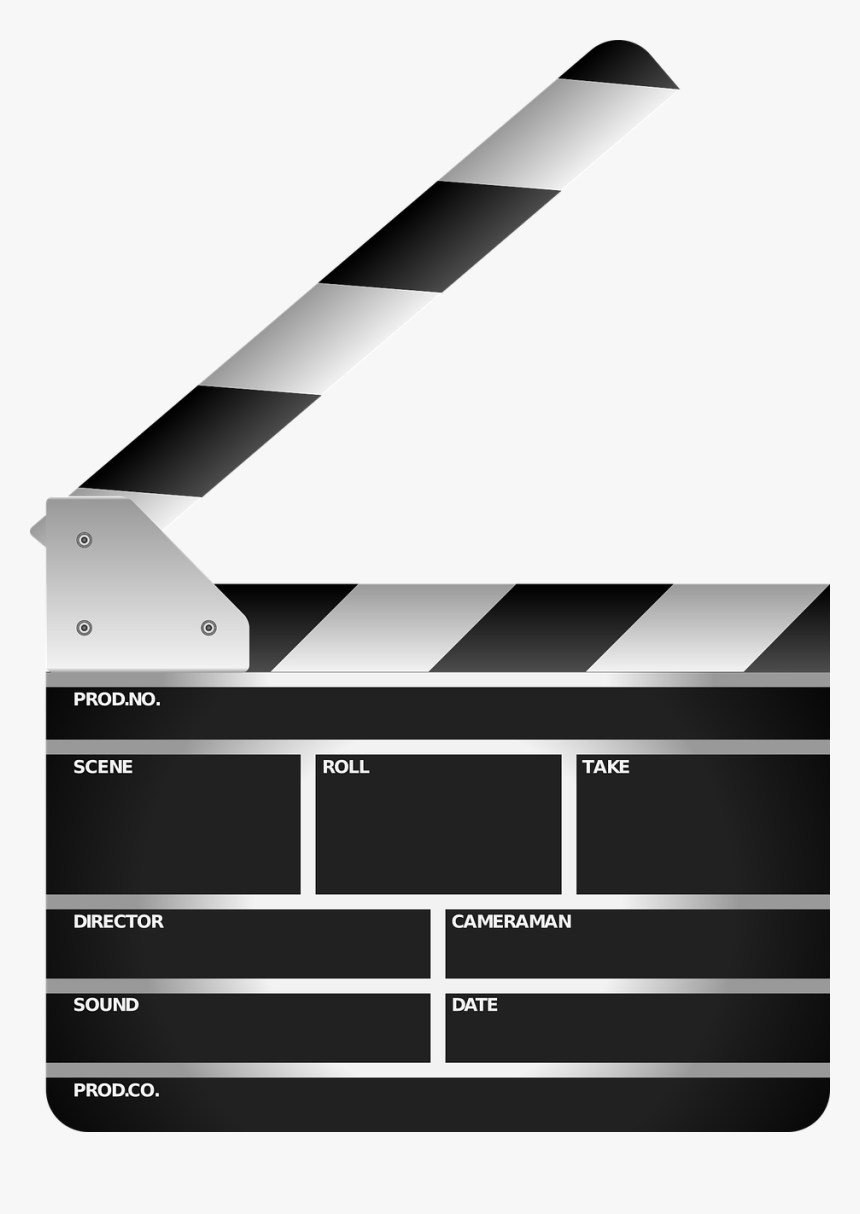 Clapperboard, Film, Cinema, Clapper, Director, Movie - Architecture, HD Png Download, Free Download