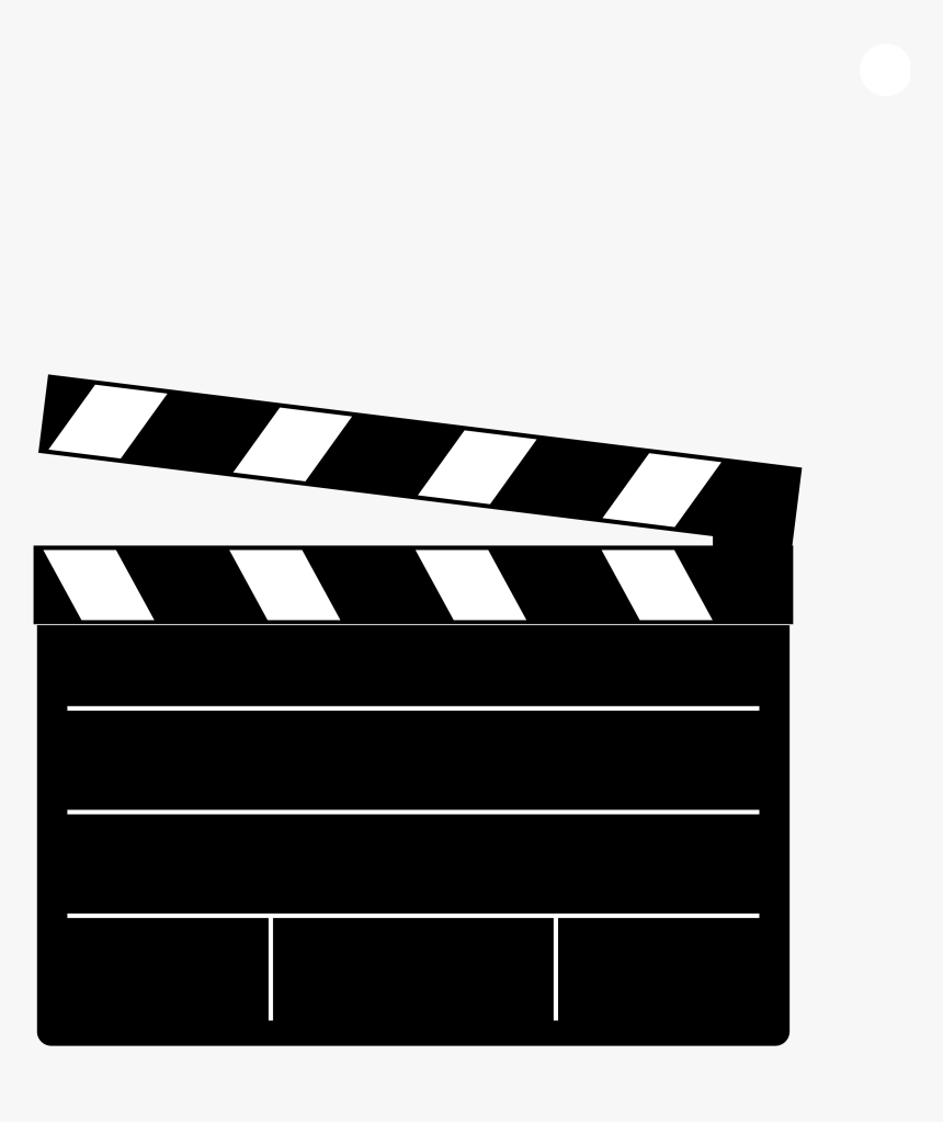 Movie Clapper Clip Art - Clapper Board, HD Png Download, Free Download