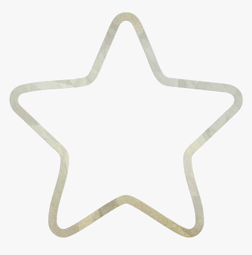 Scrapbook Scrap Elements - Star, HD Png Download, Free Download