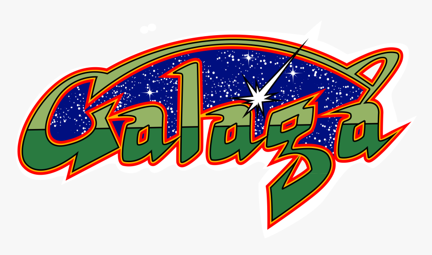 Galaga Png - Galaga Logo Png, Transparent Png, Free Download