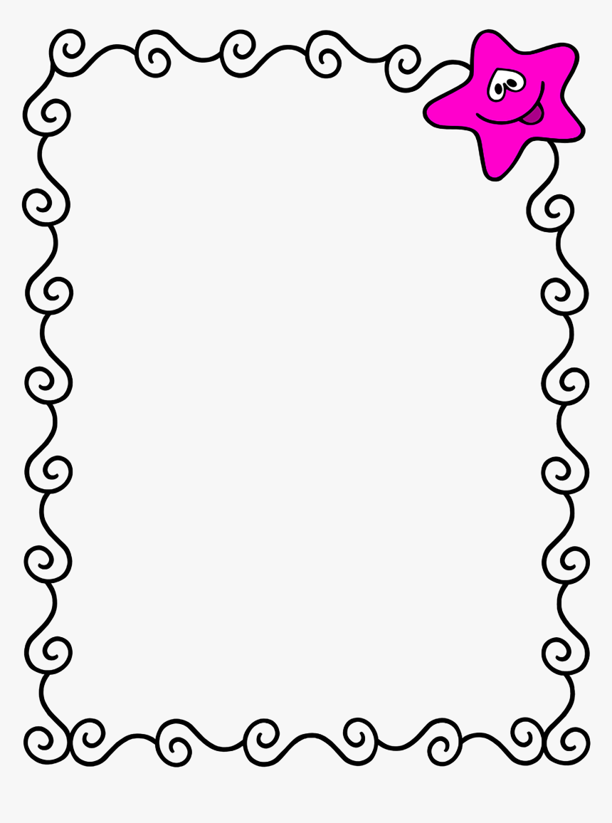 Border Design For Scrapbook , Png Download - Border Designs For Scrapbook, Transparent Png, Free Download