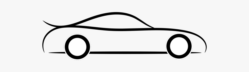 Line Art,angle,area - Small Car Logo White, HD Png Download, Free Download