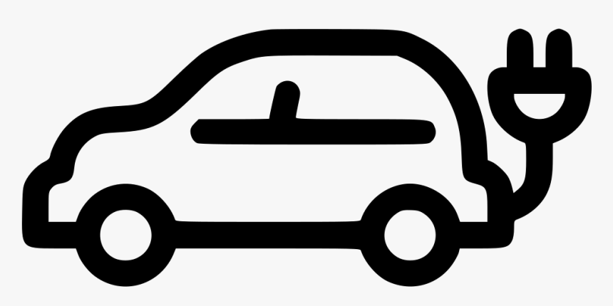 Car Png Icon - Electric Car Pictogram, Transparent Png, Free Download