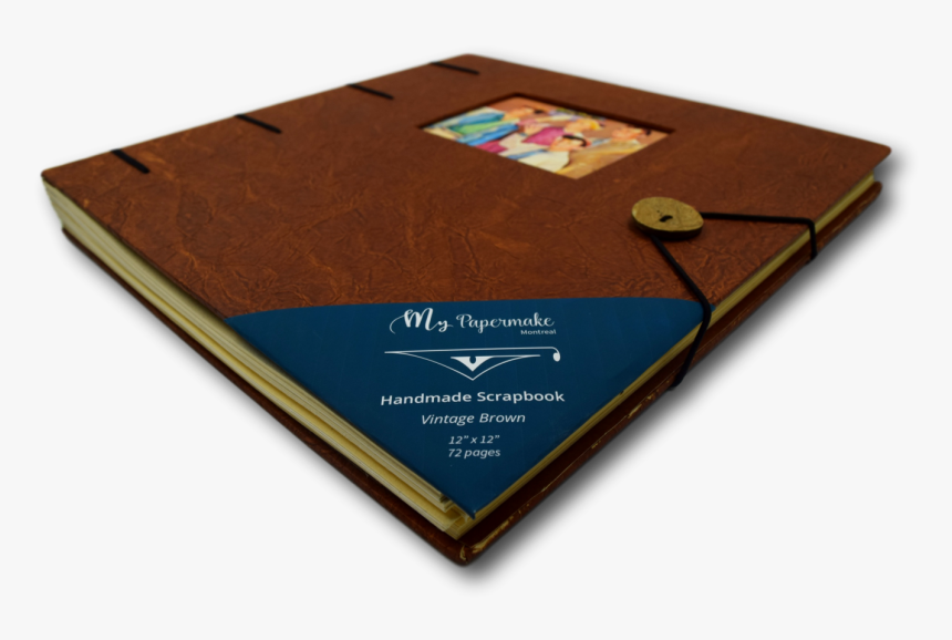 Album Vintage Brown"
 Class= - Book Cover, HD Png Download, Free Download