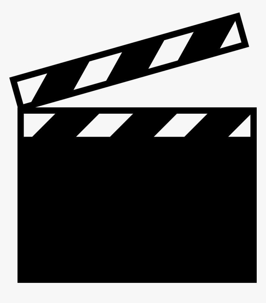 Cinema Clapper - Video Maker Logo Png, Transparent Png, Free Download