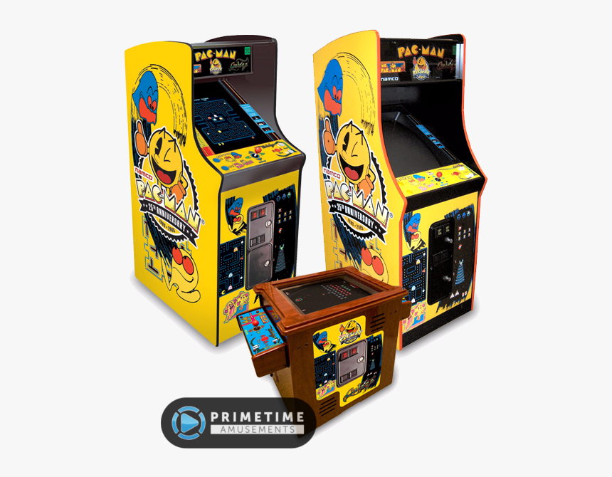 Pac Man / Ms - 25th Anniversary Pac Man Arcade Machine, HD Png Download, Free Download