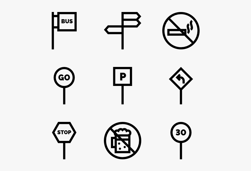 Signals & Prohibitions - Traffic Sign, HD Png Download, Free Download