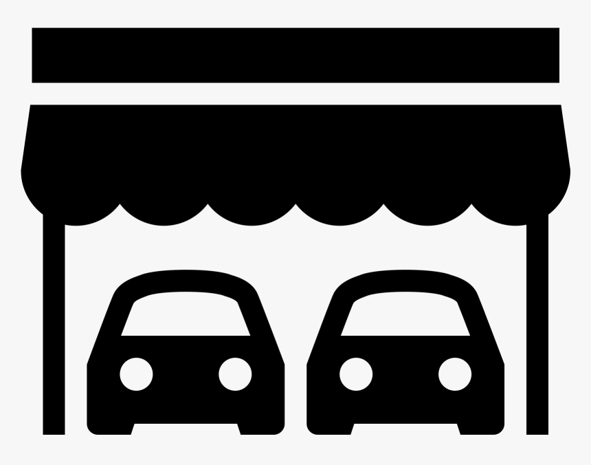 Car Dealership Building Filled Icon - Car Dealer Icon Png, Transparent Png, Free Download