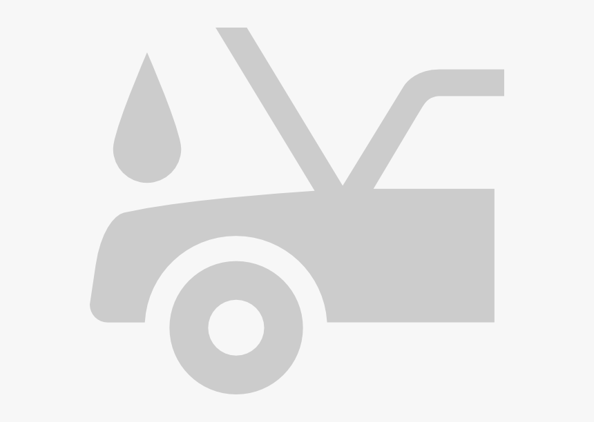 Gray Car Clipart - Car Oil Clipart Black And White, HD Png Download, Free Download