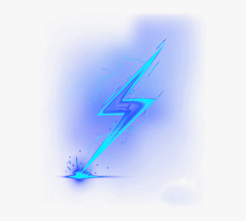 Mq Blue Light Lights Lightning Lines Light Arrow - Trovão Png, Transparent Png, Free Download
