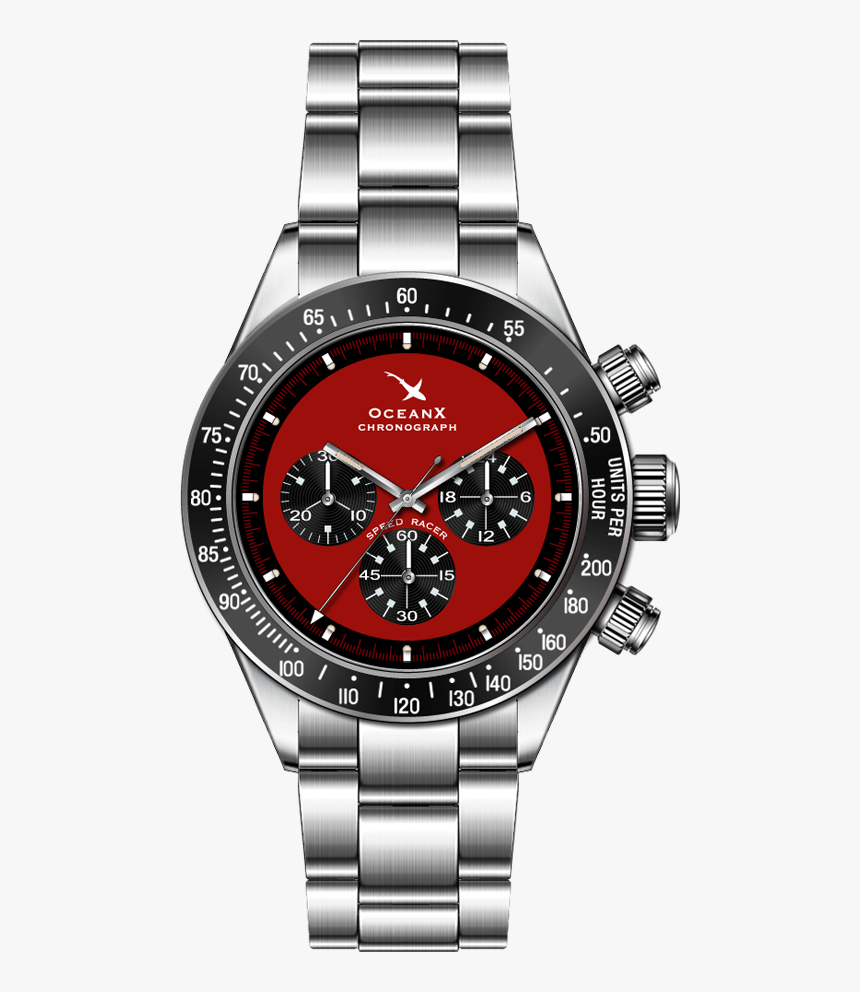 Oceanx Speed Racer Chronograph Srs114"
 Class= - Ocean X Sharkmaster, HD Png Download, Free Download