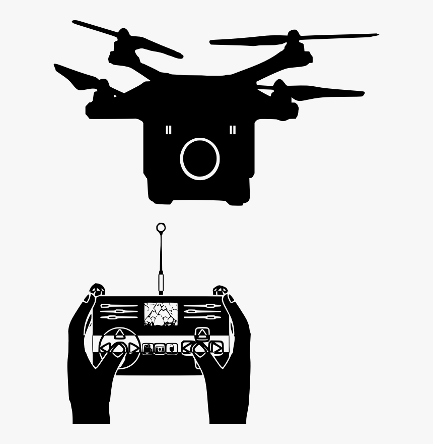 Free Line Drawing Of Drone Remote Control .svg, HD Png Download, Free Download