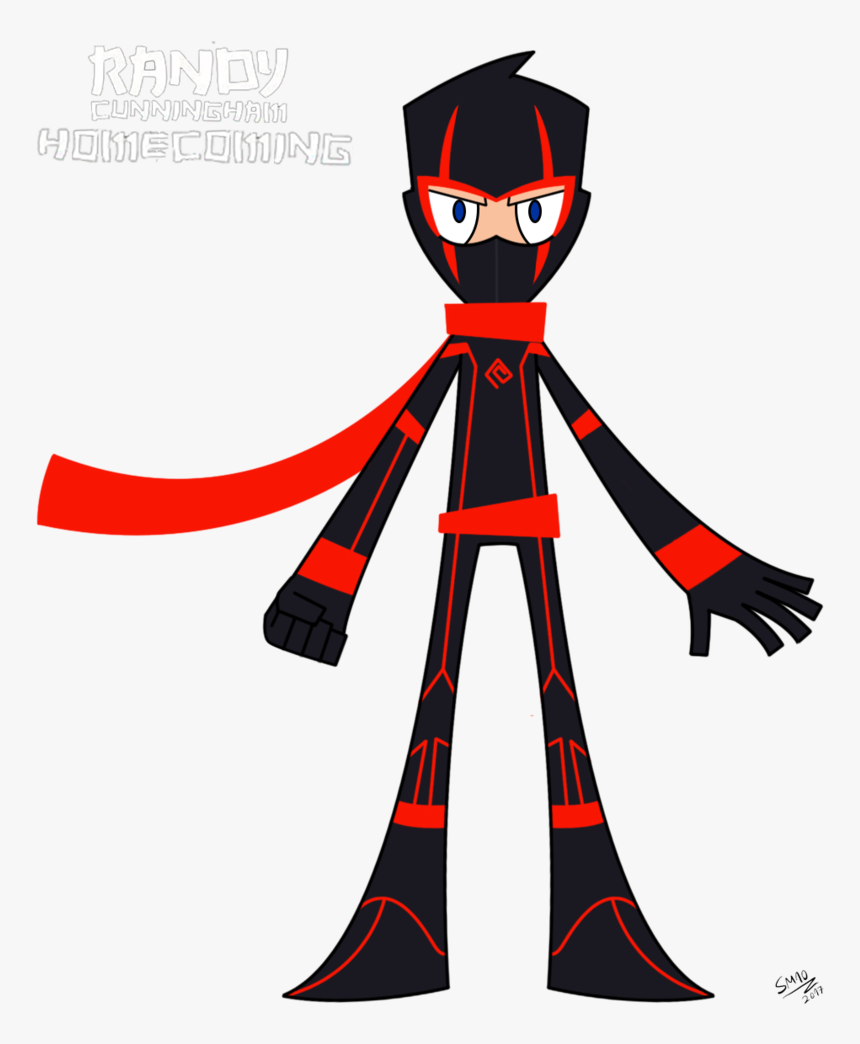 Randy Cunningham 9th Grade Ninja Costume Clipart , - Dibujos De Randy Cunningham, HD Png Download, Free Download