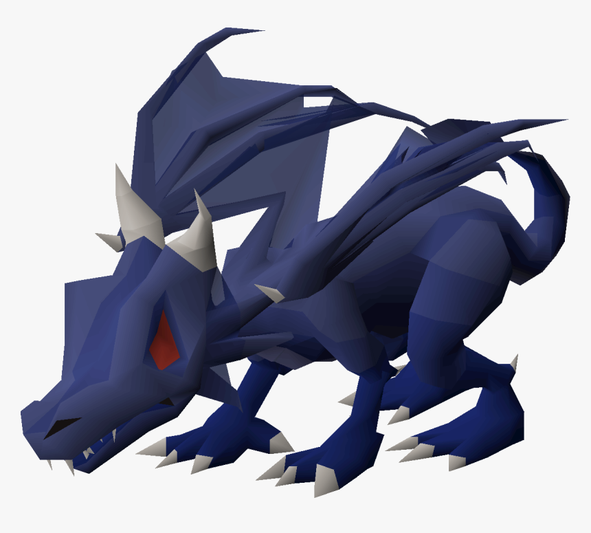 Runescape Old Blue Dragon, HD Png Download, Free Download