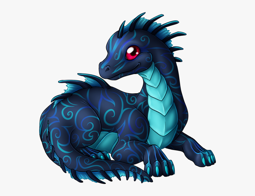 Transparent Blue Dragon Png - Cute Baby Dragon, Png Download, Free Download