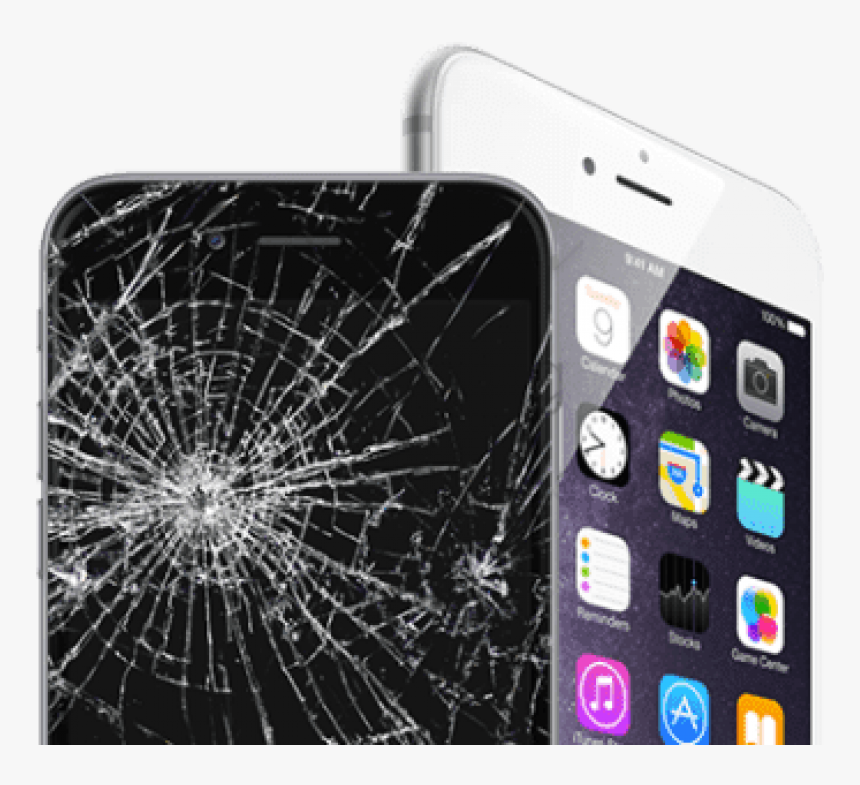 Iphone Broken Screen Png, Transparent Png, Free Download