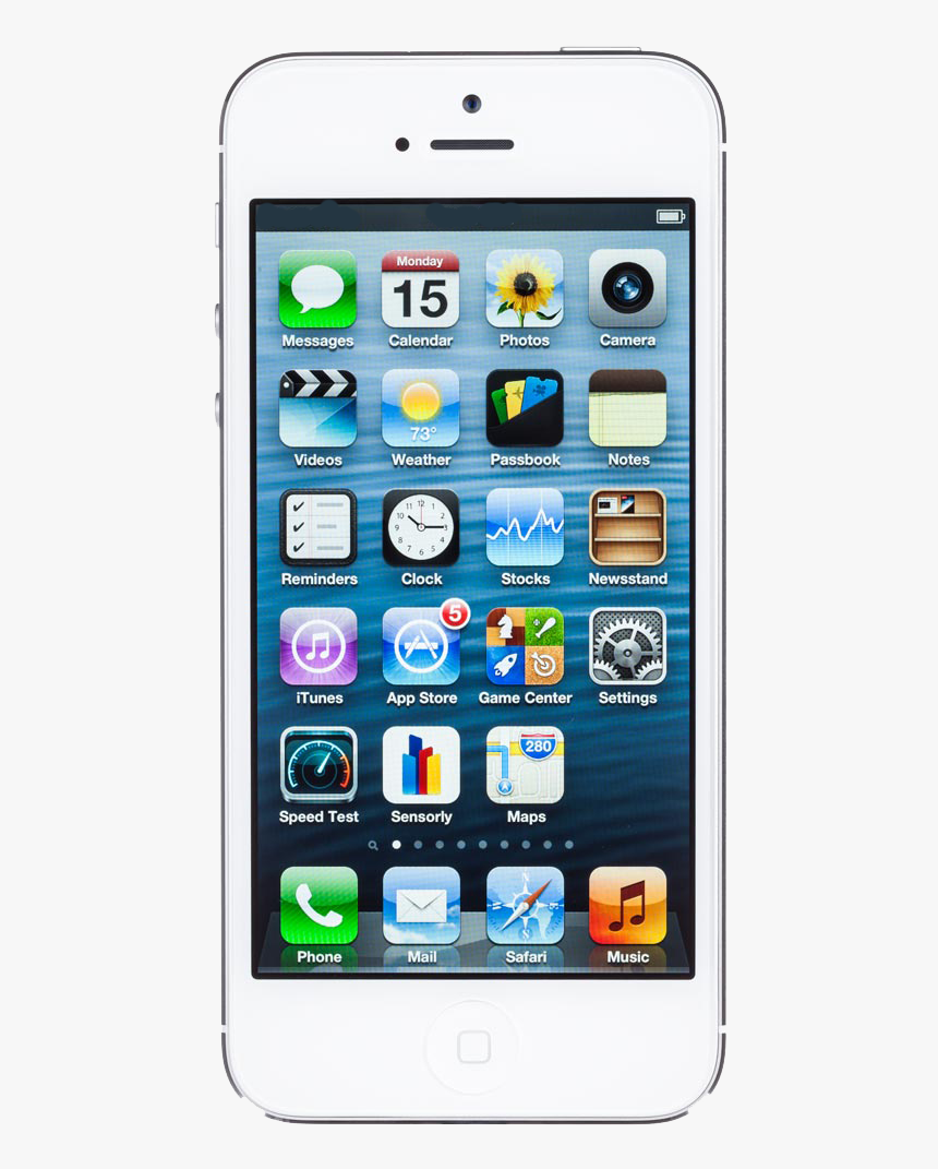 Iphone - Iphone Screen With Apps, HD Png Download, Free Download