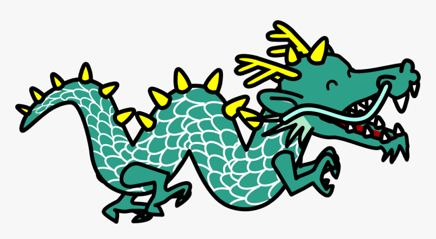 Chinese Dragon Clip Art - Cute Chinese Dragon Clipart, HD Png Download, Free Download