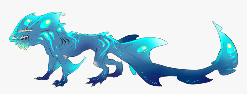 Blue Dragon Clipart Water Dragon - Dibujos De Dragon Agua, HD Png Download, Free Download
