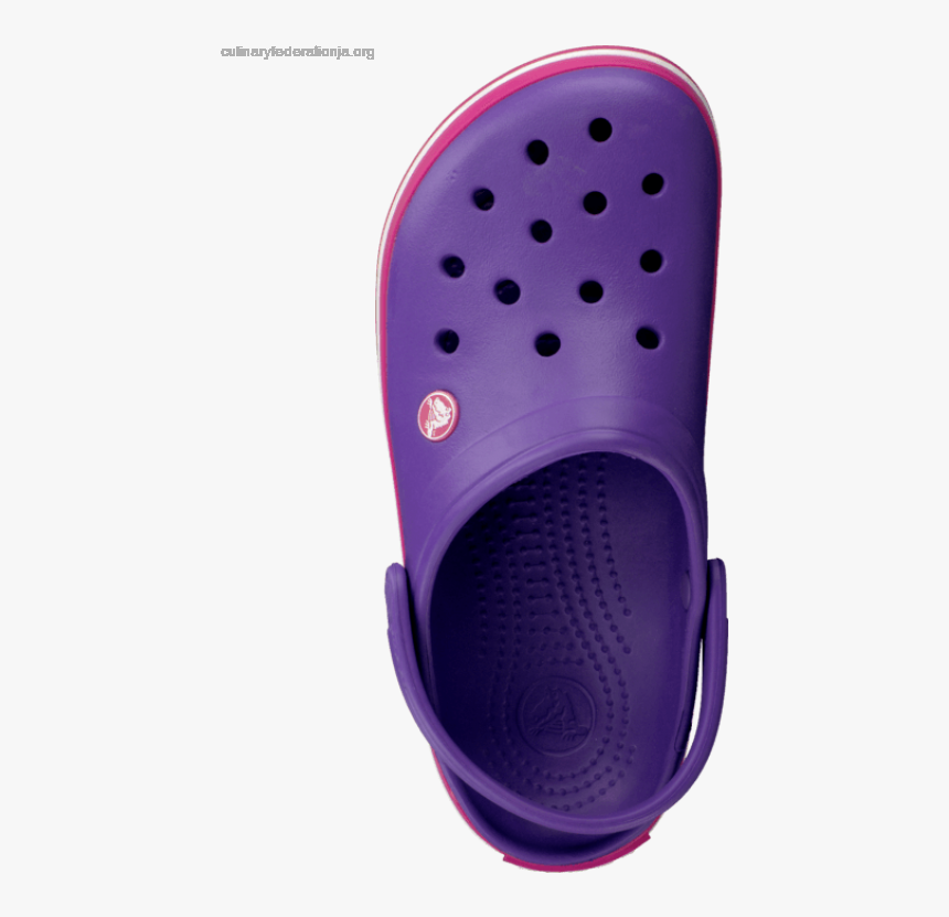 Women"s Crocs Crocband Neon Purple - Flip-flops, HD Png Download, Free Download