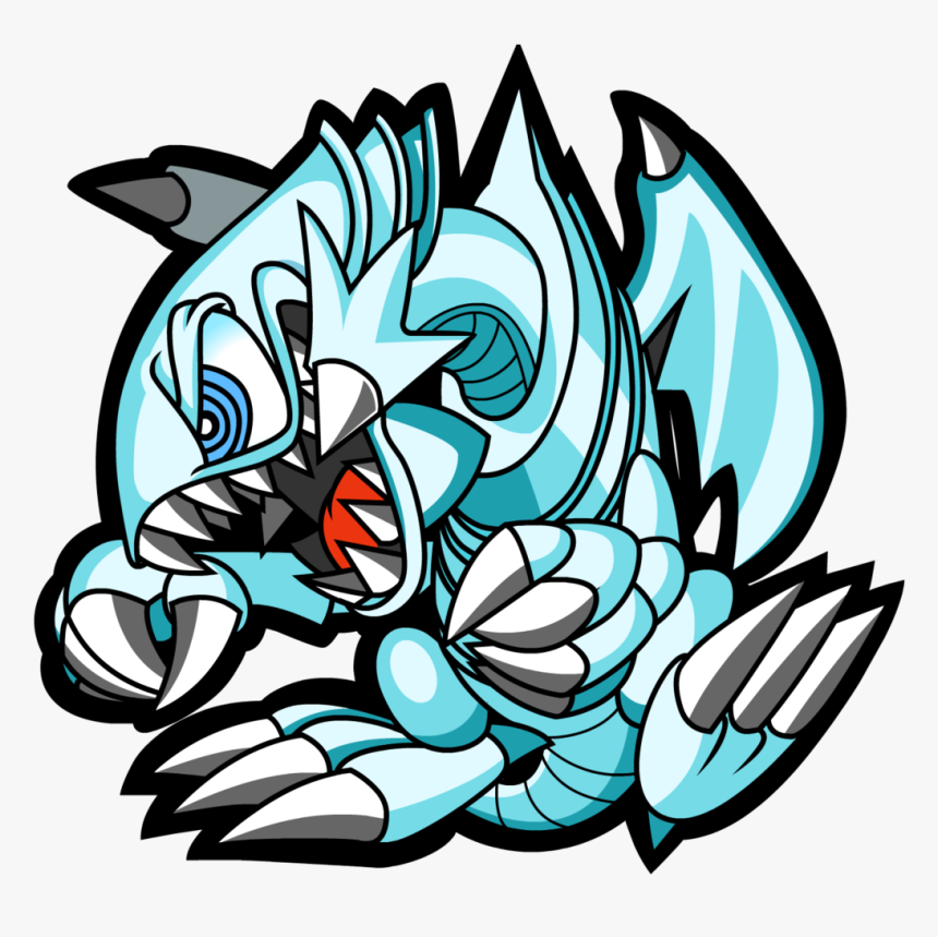 Blue-eyes Toon Dragon By Kingtoby19 - Blue Eyes Toon Dragon Drawing, HD Png Download, Free Download