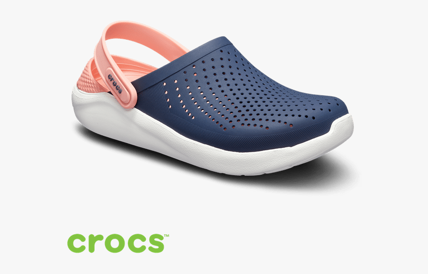 Crocs Literide Navy Melon Clogs, HD Png Download, Free Download