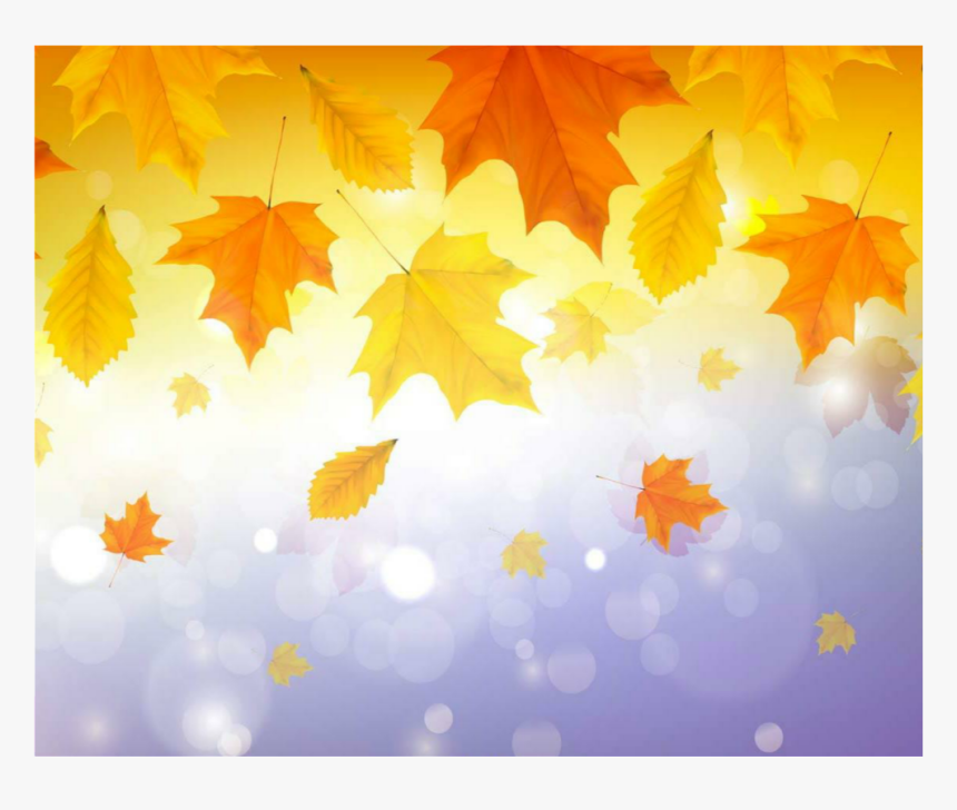 #atumn #fall #leaves #fallingleaves #background - Maple Leaf, HD Png Download, Free Download