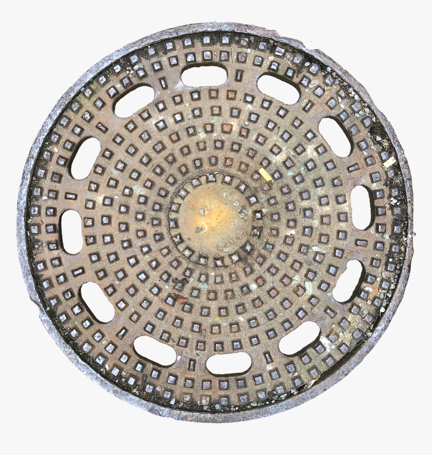 Rust Rusty Manhole Cover Free Photo - Egout Png, Transparent Png, Free Download