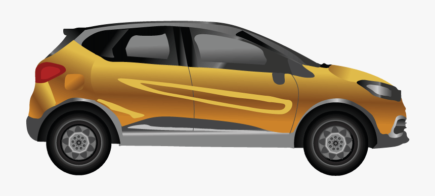 Car Vector Car Illustrator Car - Renault Modeller, HD Png Download, Free Download
