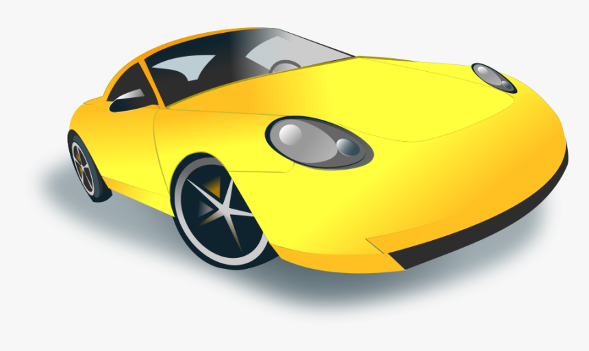 Sports Car Vector - Free Sports Car Clipart, HD Png Download, Free Download