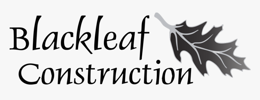 Blackleaf Construction - Calligraphy, HD Png Download, Free Download