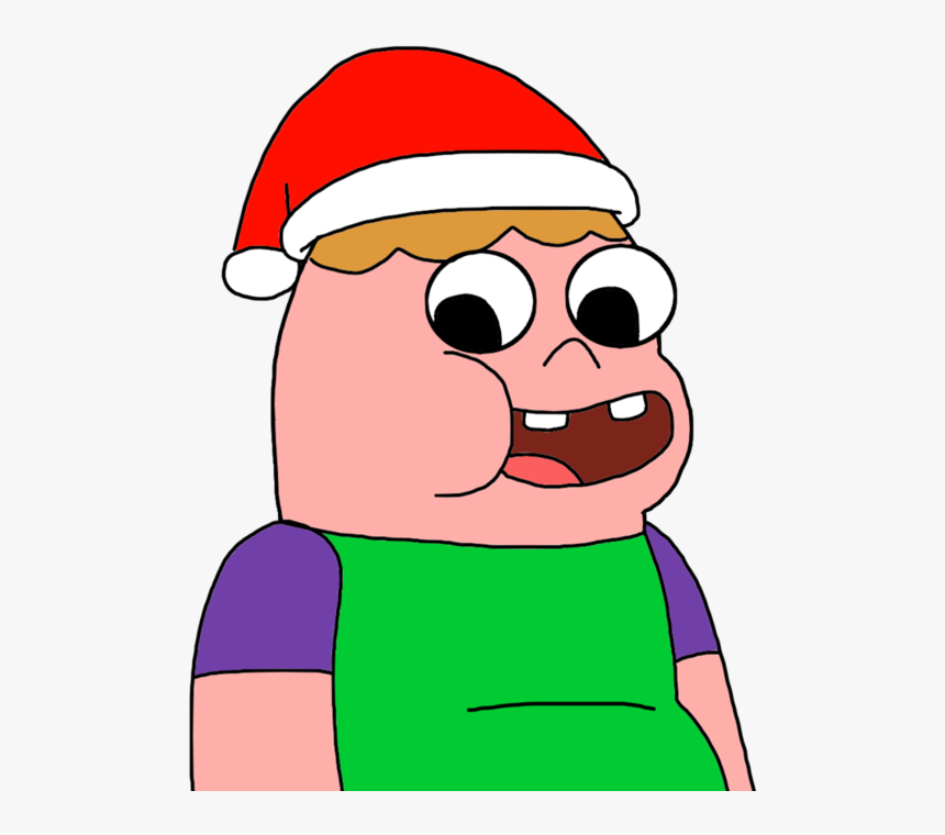 Clarence Wearing Santa Hat-wtf609 - Drawings Of Clarence, HD Png Download, Free Download