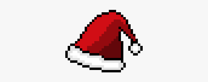 Santa Hat Pixel Art, HD Png Download, Free Download