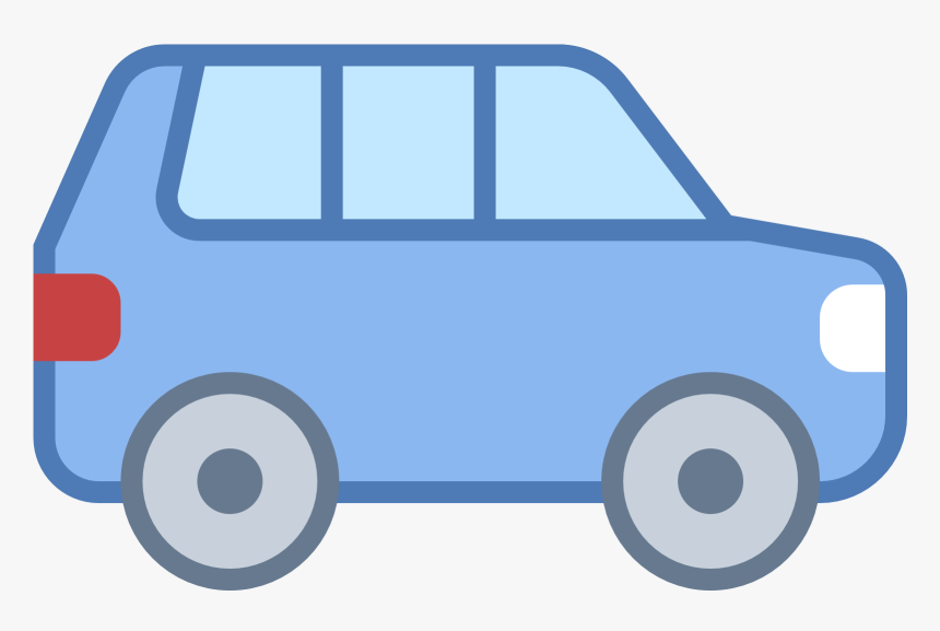 Blue Suv Free On Dumielauxepices Net - Creative Commons Cartoon Car, HD Png Download, Free Download