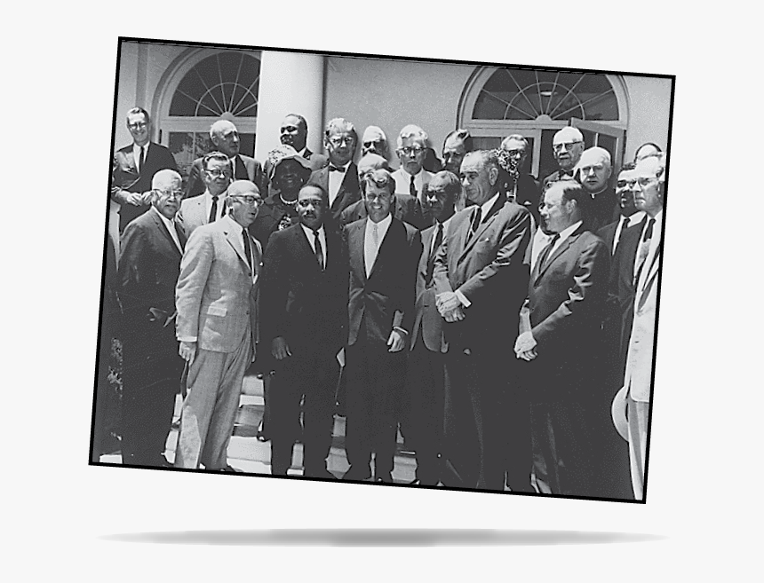 Photograph Of White House Meeting With Civil Rights - Martin Luther King Jr Short, HD Png Download, Free Download