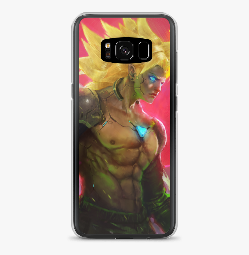 Broly Final Mockup Case On Phone Case On Phone Samsung, HD Png Download, Free Download