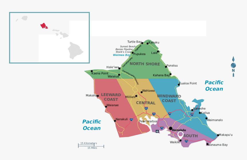 2016 Island Of Oahu Sta S C"s Per 2016 Us Census &, HD Png Download, Free Download