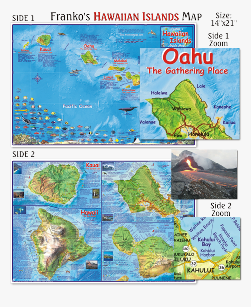 Map Of Hawaiian Islands, HD Png Download, Free Download
