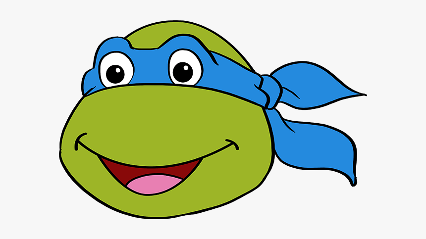 How To Draw Teenage Mutant Ninja Turtle Face, HD Png Download, Free Download