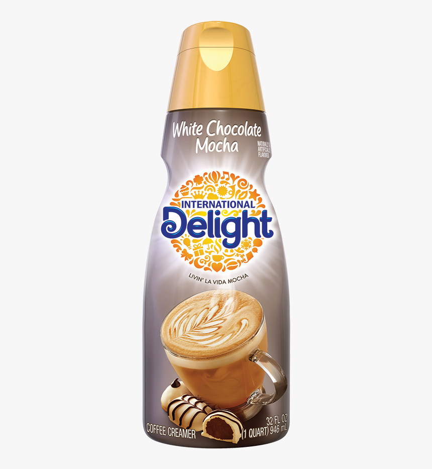 White Chocolate Mocha Coffee Creamer - International Delight Reese's, HD Png Download, Free Download