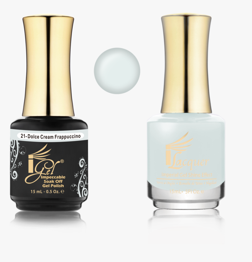 021 Dolce Cream Frappuccino - Wedding Dress Gel Nail Polish, HD Png Download, Free Download