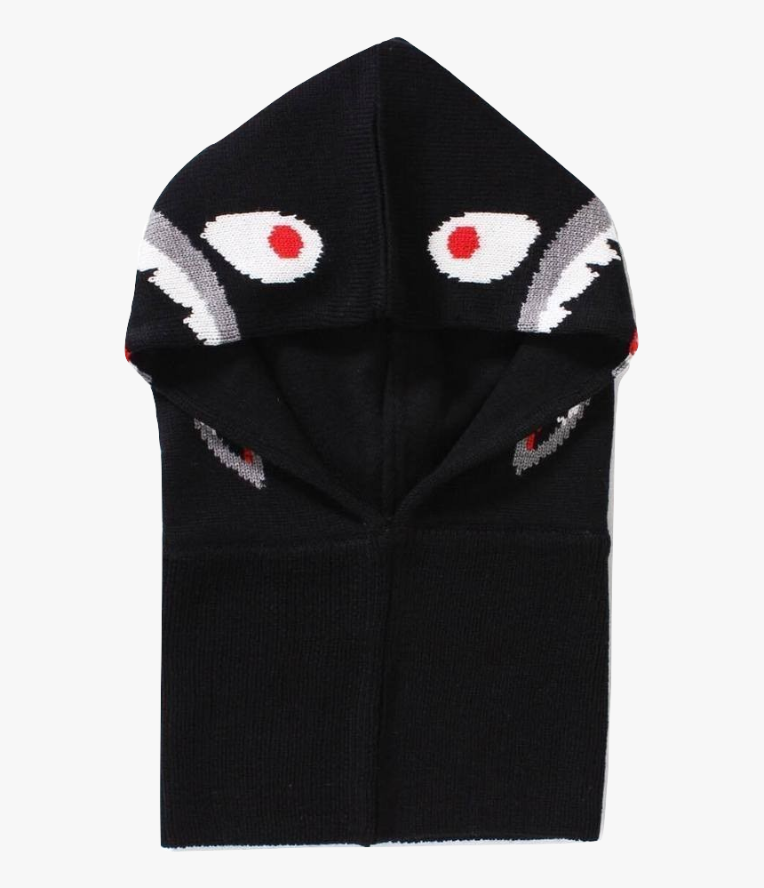 Bape Shark Neck Warmer W/ Hood - Patchwork, HD Png Download, Free Download