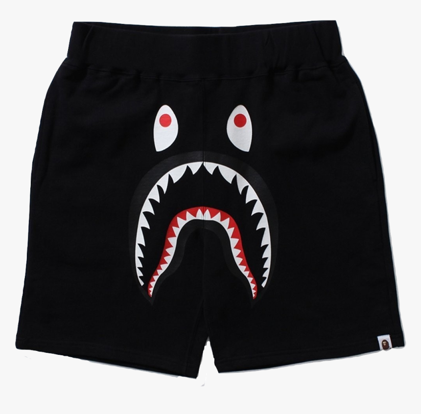 Bape Shark Shorts Black, HD Png Download, Free Download
