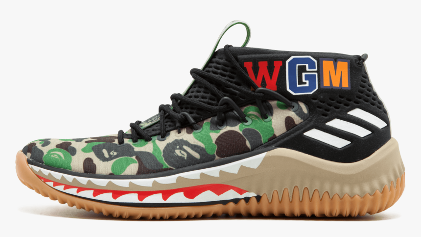 Bape Dame 4 X Adidas, HD Png Download - kindpng