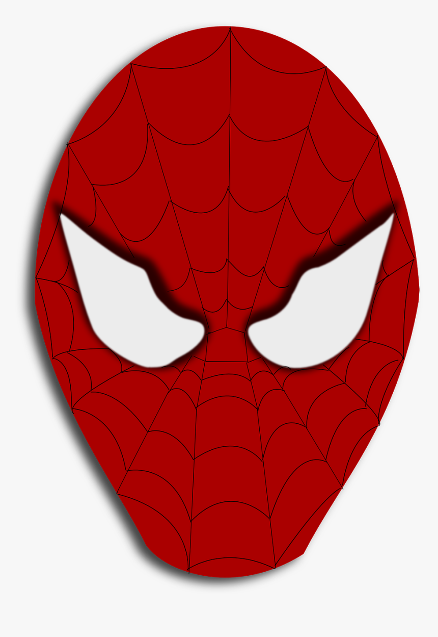 Spider Man Face Png, Transparent Png, Free Download