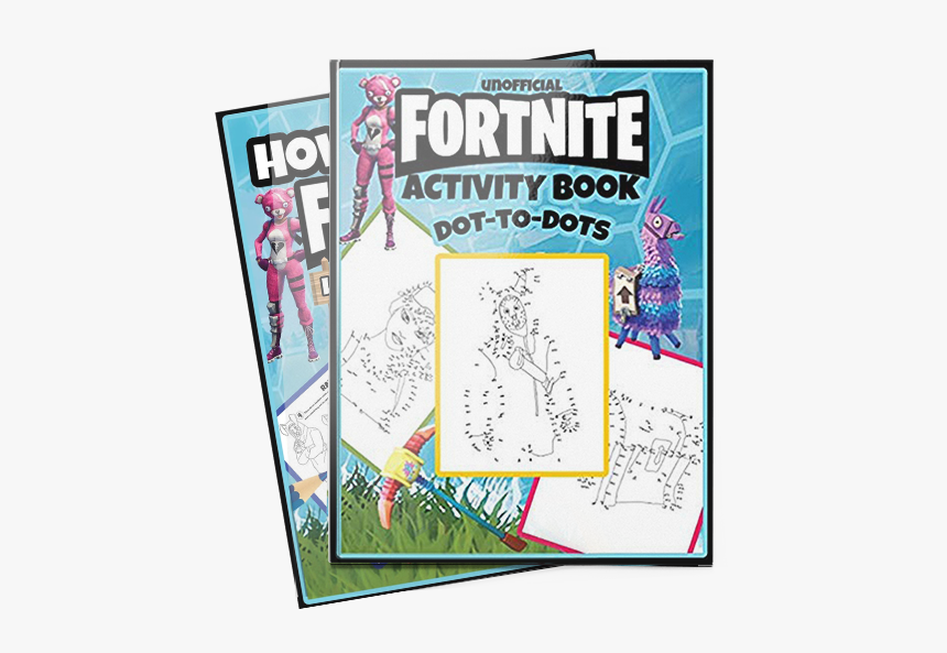 Unofficial "how To Draw Fortnite - Fortnite Dot To Dot Book, HD Png Download, Free Download
