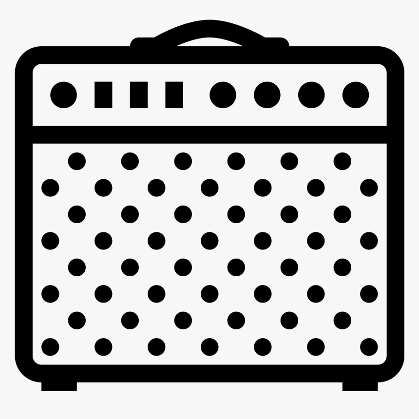 Ios Filled Icon - Guitar Amp Icon Png, Transparent Png, Free Download