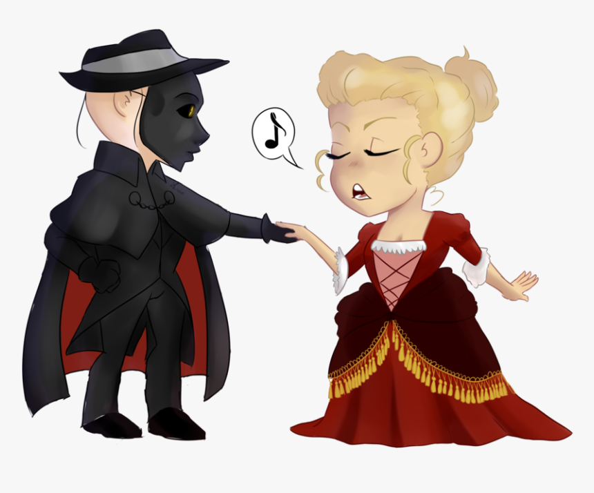 Transparent Opera Clipart - Phantom Of The Opera Book Fanart, HD Png Download, Free Download