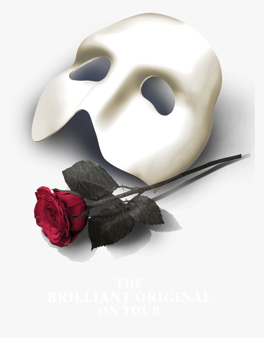 Rose Phantom Of The Opera Mask, HD Png Download, Free Download