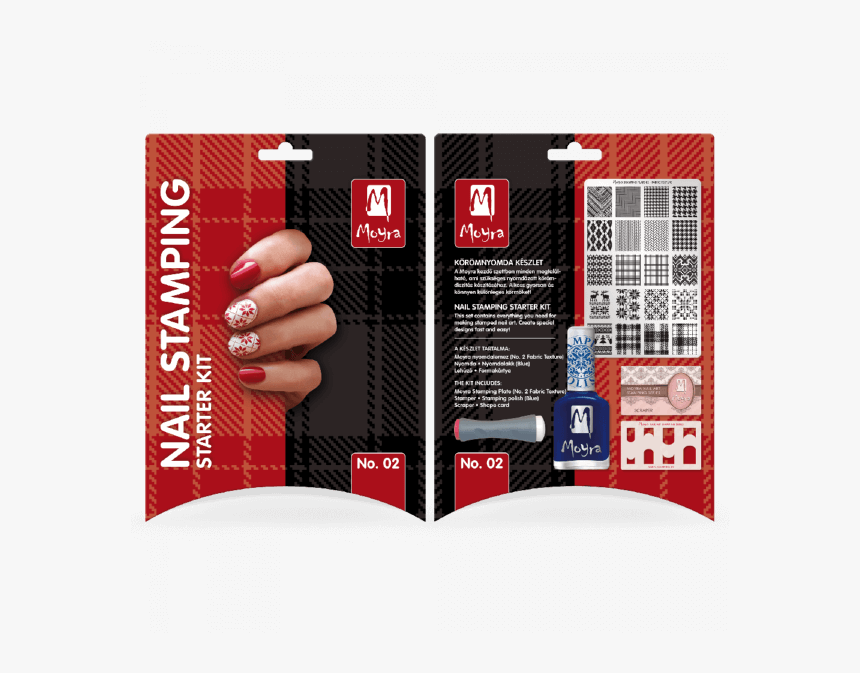 Moyra Stamping Starter Kit 02 Fabric Texture - Textile, HD Png Download, Free Download
